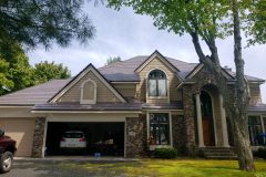 Oxford Metal Roofing Shingle in Mustang Brown