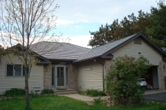 Oxford Metal Roofing Shingle in Mustang Brown