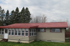 Oxford Metal Roofing Shingle in Terra Red