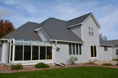 Oxford Metal Roofing Shingle in Deep Charcoal
