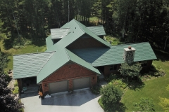 Oxford Metal Roofing Shingle in Forest Green