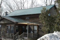 Oxford Metal Roofing Shingle in Forest Green