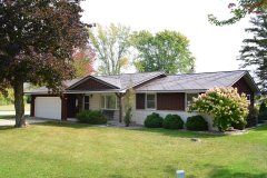 Oxford Metal Roofing Shingle in Mustang Brown