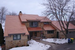Oxford Metal Roofing Shingle in Copper Penny