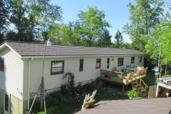Oxford Metal Roofing Shingle in Mustang Brown