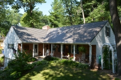 Rustic Metal Roofing Shingle  in Shake Gray