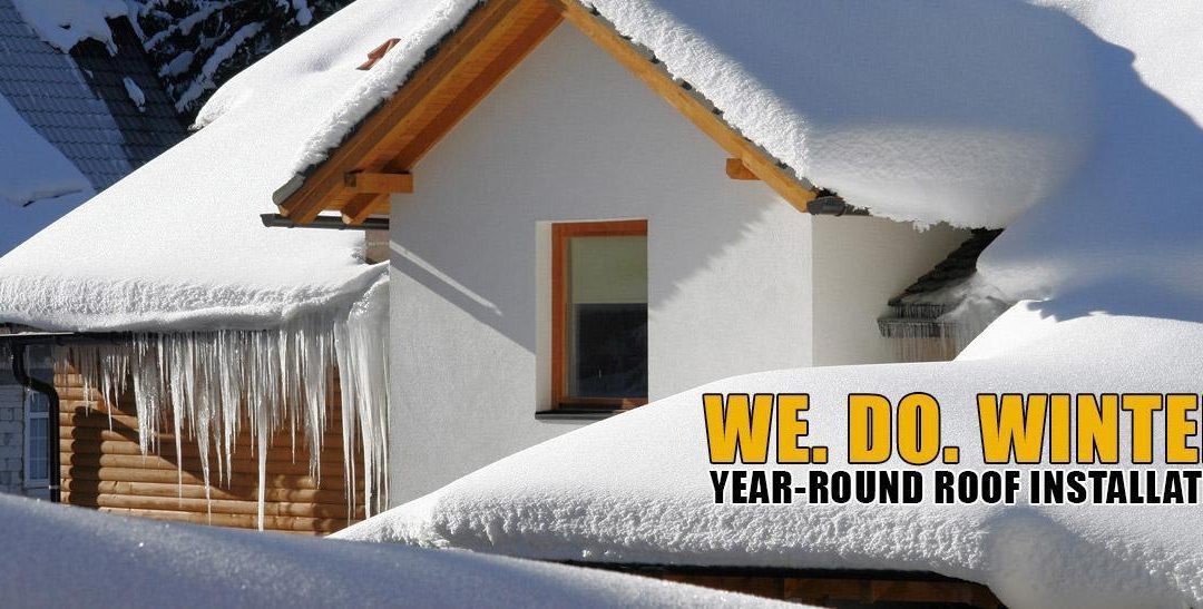 Snow Country Metal Roof Shingles: Get it done this winter.