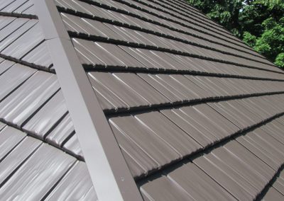 close up rustic shingle