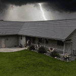 storm-proof metal roof