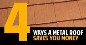 roof-saves-money-American-Metal-Roofs-WI