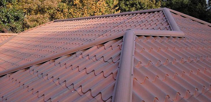 Metal Spanish Tile Roof in Northern WI | Metal Terra Tile