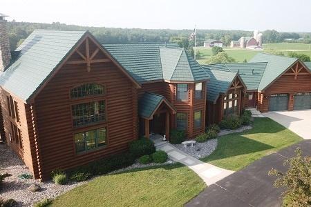 Log Cabin Roof